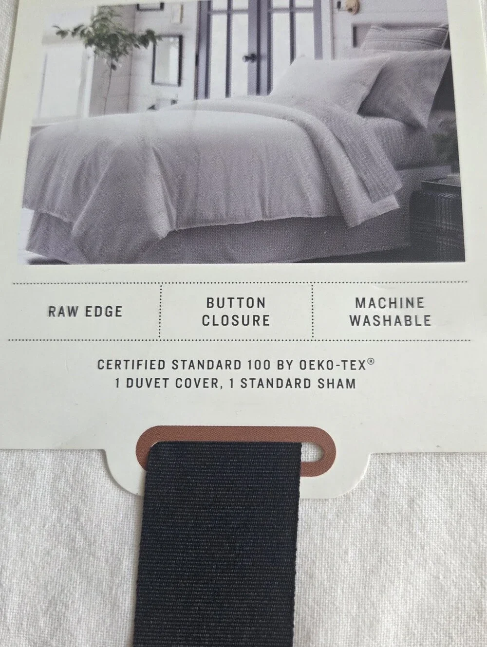 Hearth And Hand Linen Blend Duvet Set
